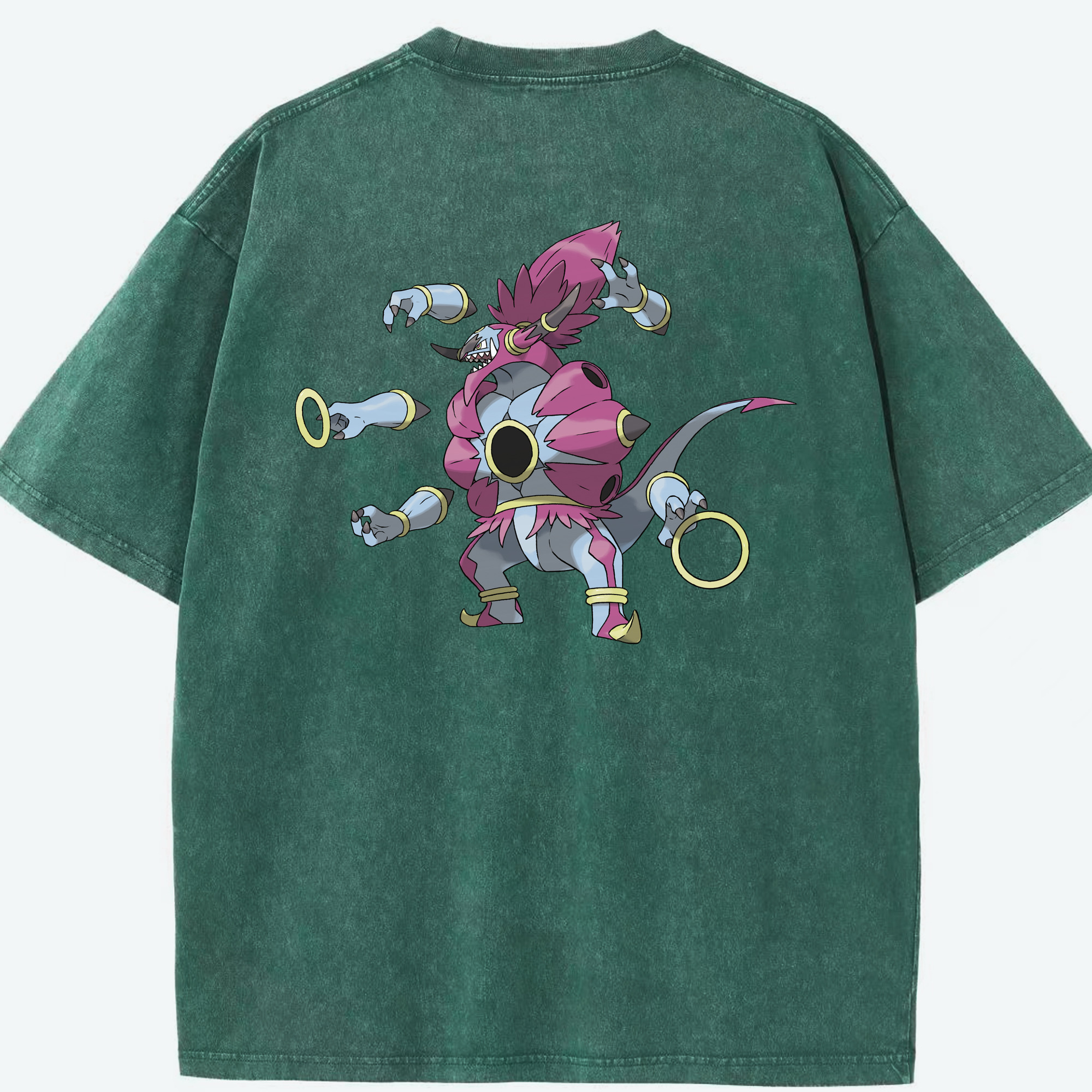 （画像用） ポケットモンスター Pokémon 綿100% ヴィンテージ風 半袖Tシャツ（背面プリント）